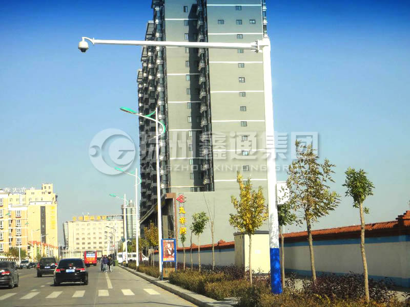 DJG-016,電子警察桿，八棱球機(jī)桿